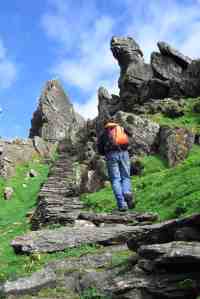 Skellig Michael Steps