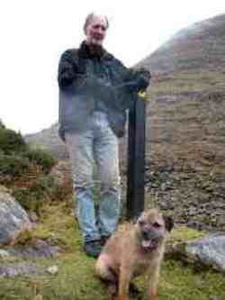 Alfie and Dad After Ferry To Ireland