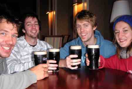 Drinks After a Flight to Kerry