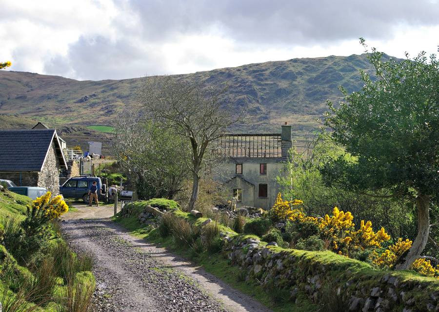 Original photos of cottage in County Kerry