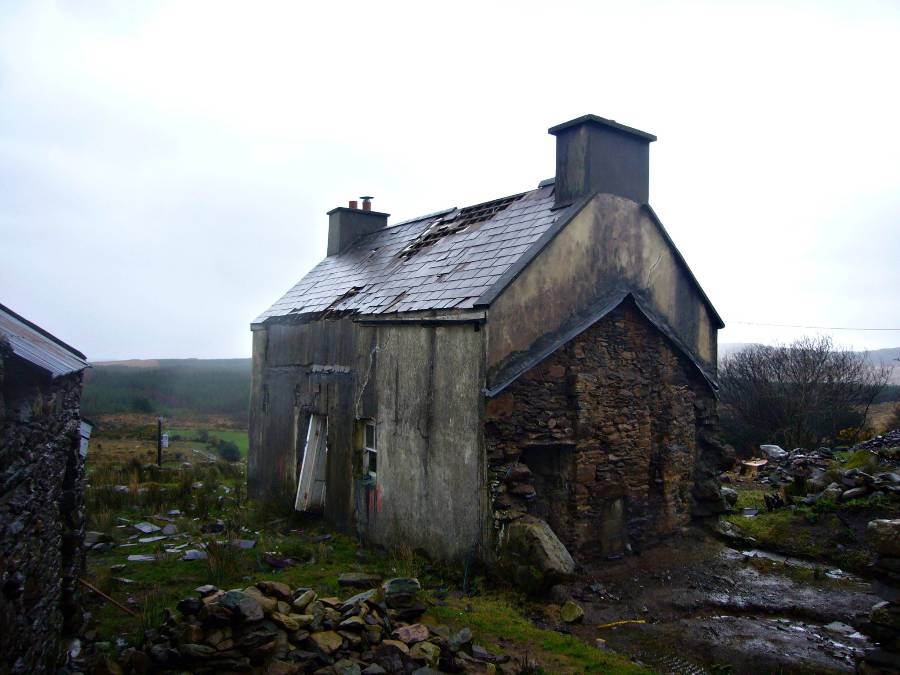 Original photos of cottage in County Kerry